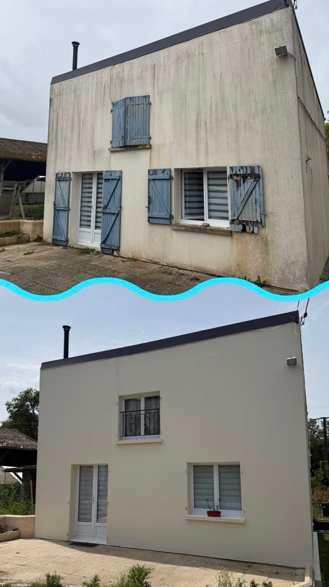 Travaux de facade Avant/Après